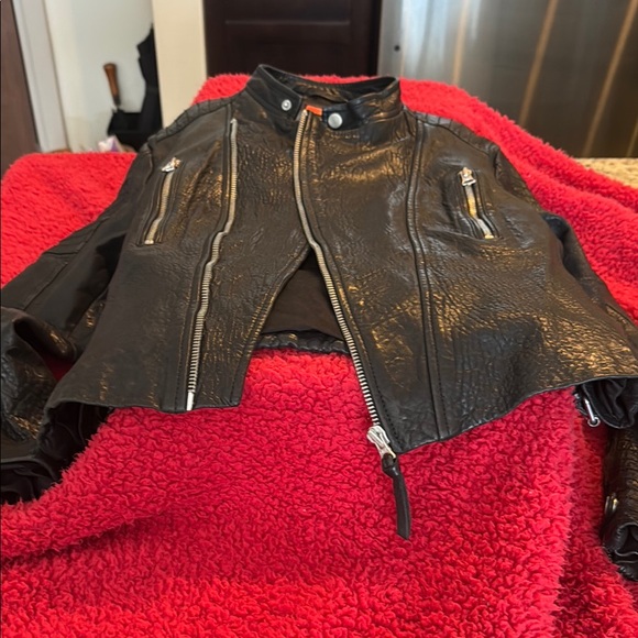 Black Leather Jacket - Picture 1 of 5